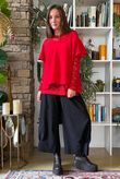 Conrad Cap Sleeve Tank Rouge